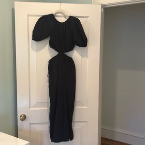 Faithful the lable black cutout maxi dress! Barely worn, perfect condition!!
